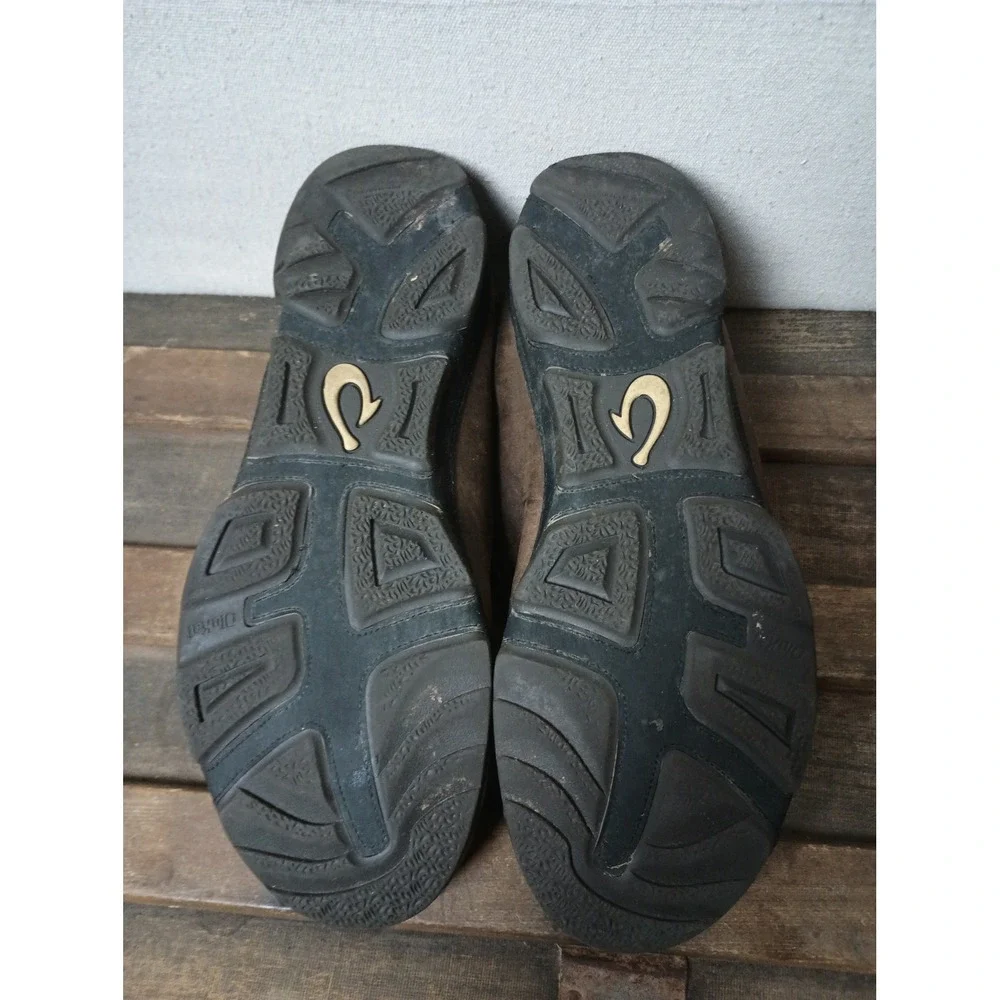 OluKai Leather Loafer‎ Slip On Comfort Casual Shoes Brown Mens Size M14